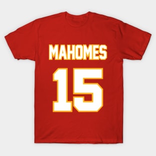 Patrick Mahomes Kansas City Chiefs Game Jersey T-Shirt